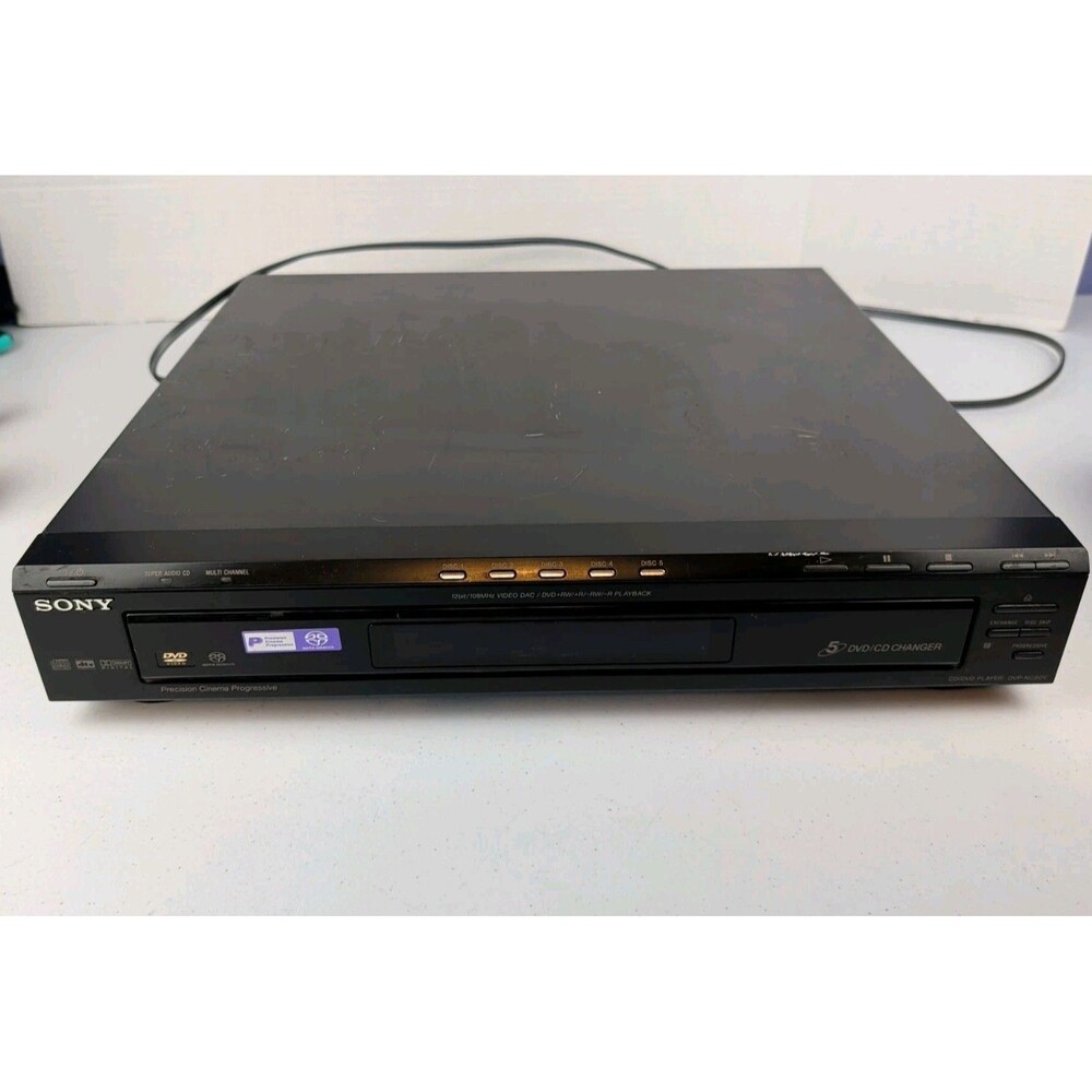 Sony DVP-NC80V - 5 Disc SACD Super Audio CD DVD Changer Player Stereo Component